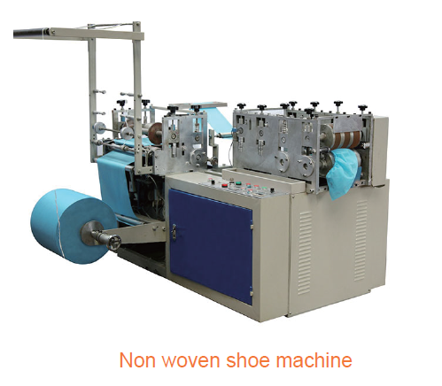 Non woven shoe machine